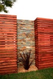 Wormy-Chestnut-Fence-Screen-Stained-red-1