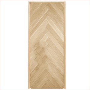 Solid Herringbone Door