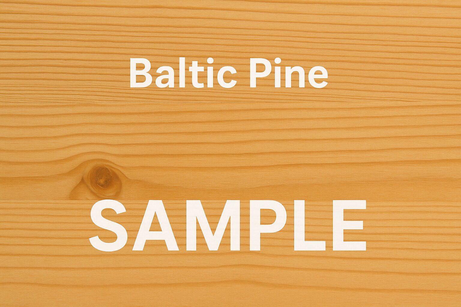 Baltic Pine timber plank