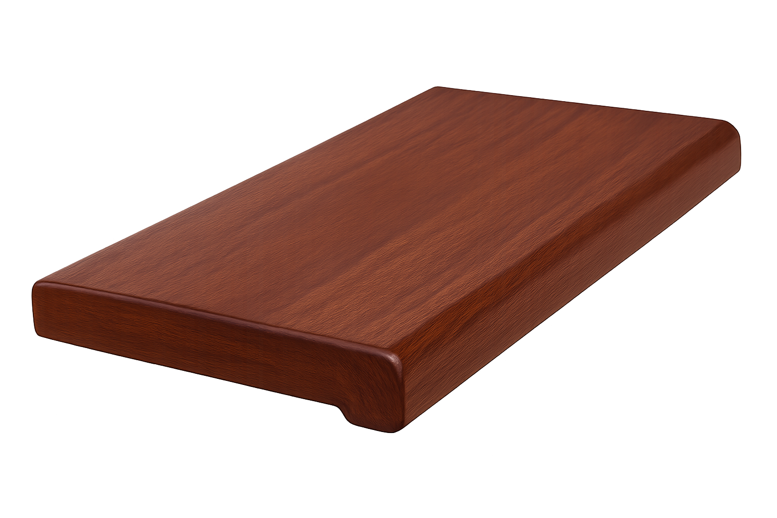Jarrah Stair Tread - Premium Australian Hardwood Stair Tread with Rich Red-Brown Finish