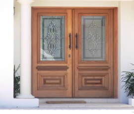 Front Door Glass panels