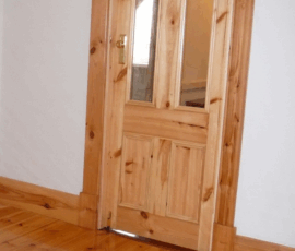 2 Panel Baltic Pine door